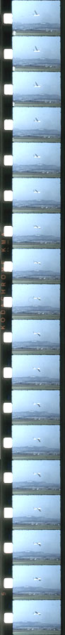 Fragment uit een 8 mm film van de EV7a