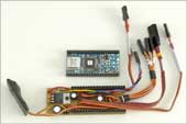 Microcontroller 
voor de besturing van de aandrijving